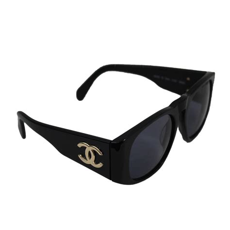 chanel black sunglasses s2